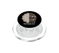 She Is Clothed In Strength And Dignity Bible Verse PopSockets PopGrip for MagSafe