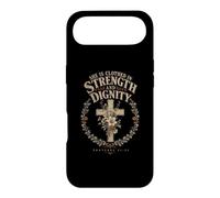 She Is Clothed In Strength And Dignity Proverbs 31:25 Faith Case for iPhone Air