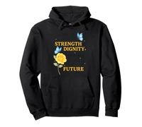 She Is Clothed In Strength & Dignity - Women's Pullover Hoodie