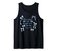 She is Clothed Strength Dignity Proverbs 31:25 Bible Verse Tank Top
