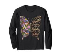 She is Clothed with Strength & Dignity Christian Women Long Sleeve T-Shirt