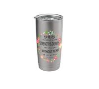 She is Clothed with Strength & Dignity Proverbs 31:25 Stainless Steel Insulated Tumbler