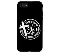 She Is Known Loved Chosen Worthy Enough Case for iPhone SE (2020) / 7/8