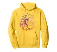 She Is Life Itself Wild Free Wonderfully Chaotic Mess Pullover Hoodie