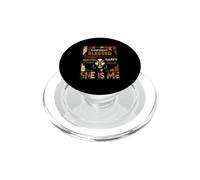She Is Me Strong Educated Black History Confident Blessed PopSockets PopGrip for MagSafe