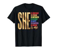 She is Me Women Equality Melanin Feminism Feminist T-Shirt
