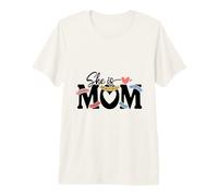 She is Mom Loved Beautiful Worthy Strong Brave Premium T-Shirt