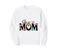 She Is Mom Loved Beautiful Worthy Strong Brave Sweatshirt