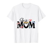 She is Mom Loved Beautiful Worthy Strong Brave T-Shirt