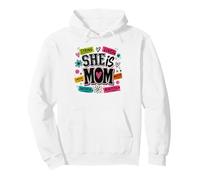 She Is Mom Strong Loved Beautiful Affirmation Pullover Hoodie