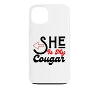 She Is My Cougar Cub Relationship Status Funny Valentines Case for iPhone 13