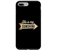 She Is My Sweet Sunshine Romantic Love Husband Quotes Case for iPhone 7 Plus/8 Plus