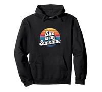 She Is My Sweet Sunshine Romantic Love Husband Quotes Pullover Hoodie