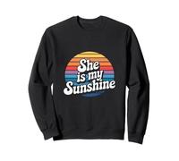 She Is My Sweet Sunshine Romantic Love Husband Quotes Sweatshirt