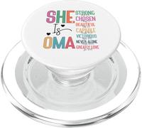She Is Oma Strong Chosen Beautiful Christian Faith PopSockets PopGrip for MagSafe