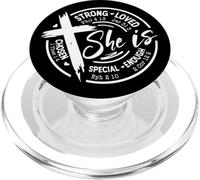 She Is Strong Loved Chosen Special Enough PopSockets PopGrip for MagSafe