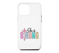 She is Strong Proverbs 31 25 Christian Woman Case for iPhone 12 Pro Max