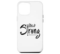 She Is Strong Proverbs 31:25 Christian Women Faith Case for iPhone 12 Pro Max