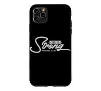 She Is Strong Proverbs 31:25 Empowerment Quote Design Case for iPhone 11 Pro Max