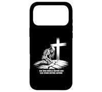 She Kneels Before God Skeleton Cross Faith Art Case for iPhone 17 Pro Max