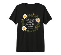 She Laughs Without Fear of The Future Proverbs 31:25 Christ Premium T-Shirt