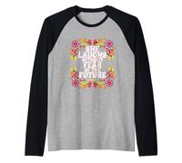 She Laughs Without Fear of The Future Proverbs Raglan Baseball Tee