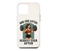 She Lifted Heavily Ever After Barbell Weight Lifting Woman Case for iPhone 12 Pro Max