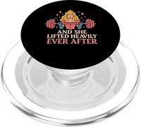 She Lifted Heavily Ever After Funny Workout Gym Women PopSockets PopGrip for MagSafe