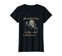 She Needed A Hero Unicorn Magic Moon Spell Graphic T-Shirt