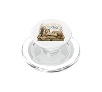 She Opens Her Bible First Christian Devotion PopSockets PopGrip for MagSafe