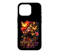 She Overcame Everything Juneteenth Black Women Queen Afro Case for iPhone 16 Pro