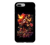 She Overcame Everything Juneteenth Black Women Queen Afro Case for iPhone 7 Plus/8 Plus