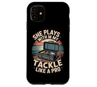 She Plays With My Tackle Like A Pro Case for iPhone 11