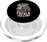 She Plays With My Tackle Like A Pro PopSockets PopGrip for MagSafe
