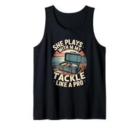 She Plays with My Tackle Like A Pro Tank Top