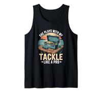 She Plays with My Tackle Like A Pro Tank Top