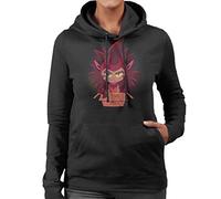 She Ra Catra Box Women's Hooded Sweatshirt Black