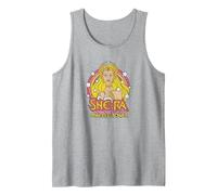 She-Ra - Princess of Power with Stars Tank Top, Men, Heather Grey, Large