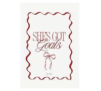 She’s Got Goals 2026: A 90-Day Goal Setting Planner with Daily Habit Tracker, Gratitude Journal, and Monthly Reflection Pages for Women.