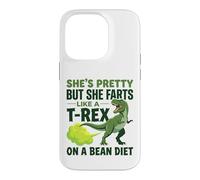 She’s Pretty But She Farts like a t-rex on a bean diet Case for iPhone 14 Pro