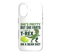She’s Pretty But She Farts like a t-rex on a bean diet Case for iPhone 17