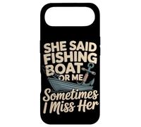 She Said Fishing Boat Or Me Sometimes I Miss Her Case for iPhone Air