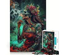 She Seems Fine 1000 Piece Jigsaw Puzzle for Teenagers Mind Game Toy Stress Release Neat Cut Artistic Gift 38x26cm