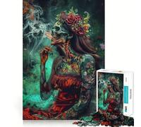 She Seems Fine 1000 Piece Jigsaw Puzzles for Adults Teenagers Memory Upgrade Light Relax Sharp Cut Lovely Gift 38x52cm