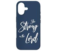 She Strong in the Lord Case for iPhone 17