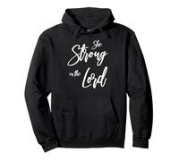 She Strong in the Lord Pullover Hoodie