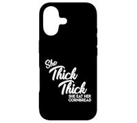 She Thick She Eat Her Cornbread BossMan Dlow Shake Dat Song Case for iPhone 17