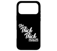 She Thick She Eat Her Cornbread BossMan Dlow Shake Dat Song Case for iPhone 17 Pro Max