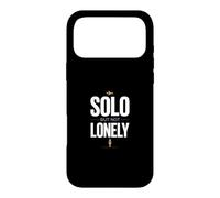She Travels Solo But Not Lonely Case for iPhone 17 Pro Max