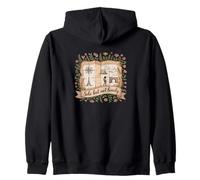 She Travels Solo But Not Lonely Zip Hoodie